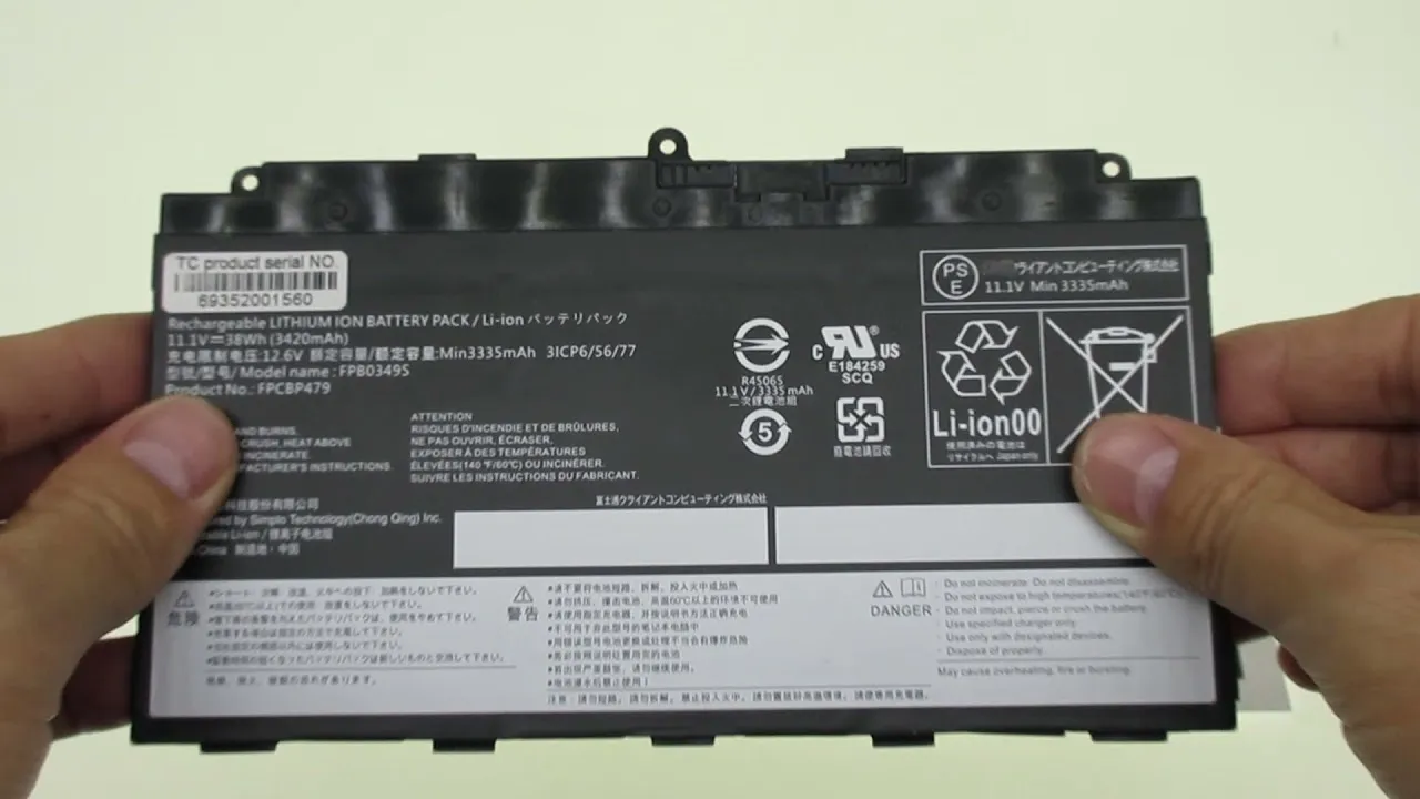 Akku für Fujitsu CP690859-01