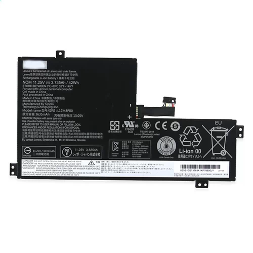 Akku für Lenovo L17C3PG0