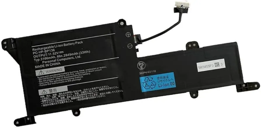 Akku für NEC PC-VP-BP136